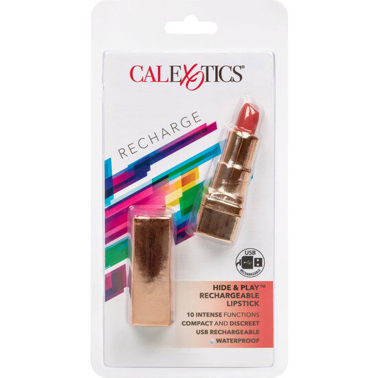 CALEXOTICS - BALA WIEDERAUFLADBARER LIPPENSTIFT HIDE PLAY ROT – Bild 2