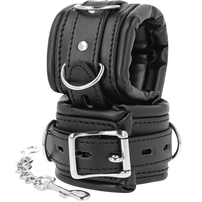 DARKNESS - GEPOLSTERTE BDSM-HANDSCHELLEN – Bild 2