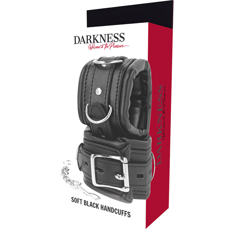 DARKNESS - GEPOLSTERTE BDSM-HANDSCHELLEN – Bild 5