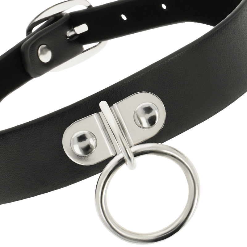 COQUETTE CHIC DESIRE - HALSKETTE AUS VEGANEM LEDER FETISCH-ACCESSOIRE – Bild 4