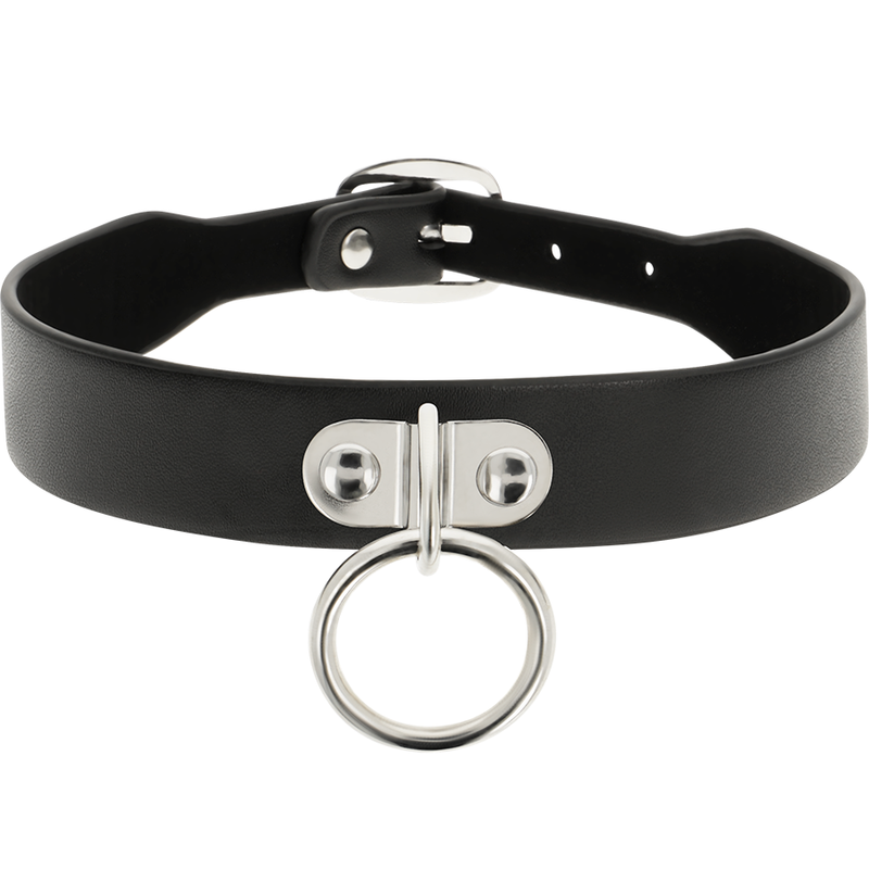 COQUETTE CHIC DESIRE - HALSKETTE AUS VEGANEM LEDER FETISCH-ACCESSOIRE – Bild 3