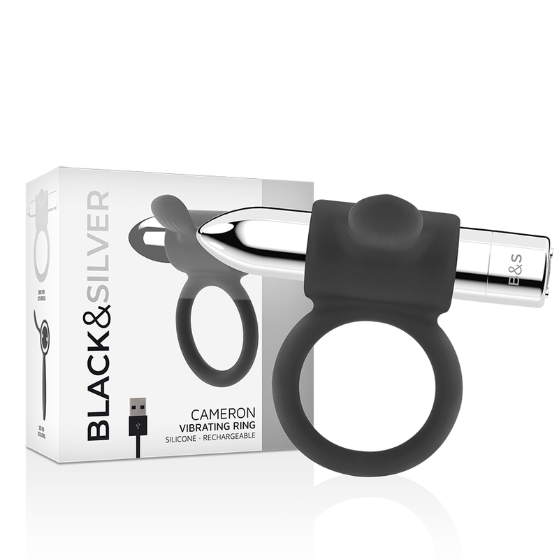 BLACKSILVER - CAMERON WIEDERAUFLADBARER RING SILBER – Bild 2