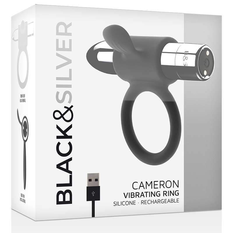 BLACKSILVER - CAMERON WIEDERAUFLADBARER RING SILBER – Bild 5