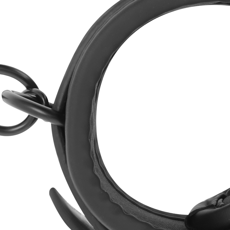 FETISH SUBMISSIVE - KNÖCHELSTZE AUS VEGANEM LEDER MIT NOPRENE-FUTTER – Bild 5
