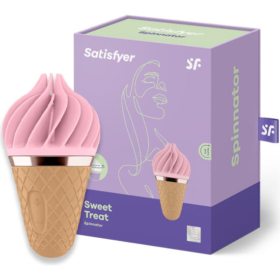 SATISFYER - SWEET TREAT SPINNATOR NEGRO – Bild 2
